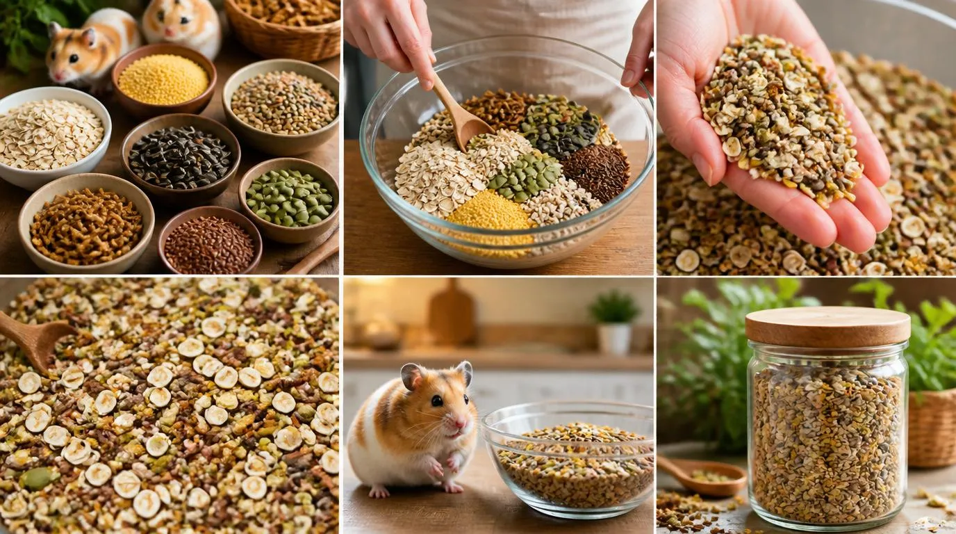 Homemade hamster food ingredients